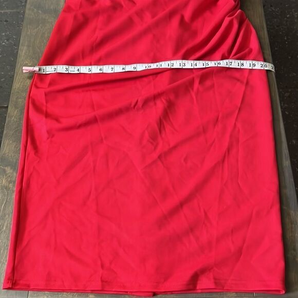 Belle Poque Two-Way Ruched Spaghetti Straps Off-Shoulder Bodycon Cocktail Dress - Picture 13 of 15